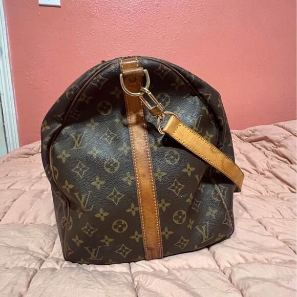 Louis Vuitton Brown Monogram Duffel Bag - Picture 3 of 8